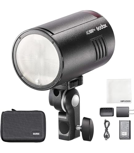 Godox AD100Pro ストロボ 本体と付属品　バッテリー2個 Godox AD100Pro ストロボ 本体と付属品 バッテリー2個 Godox AD100Pro